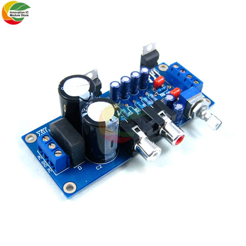 Плата усилителя звука TDA2030A модуль мощности для динамиков Комплект сделай сам