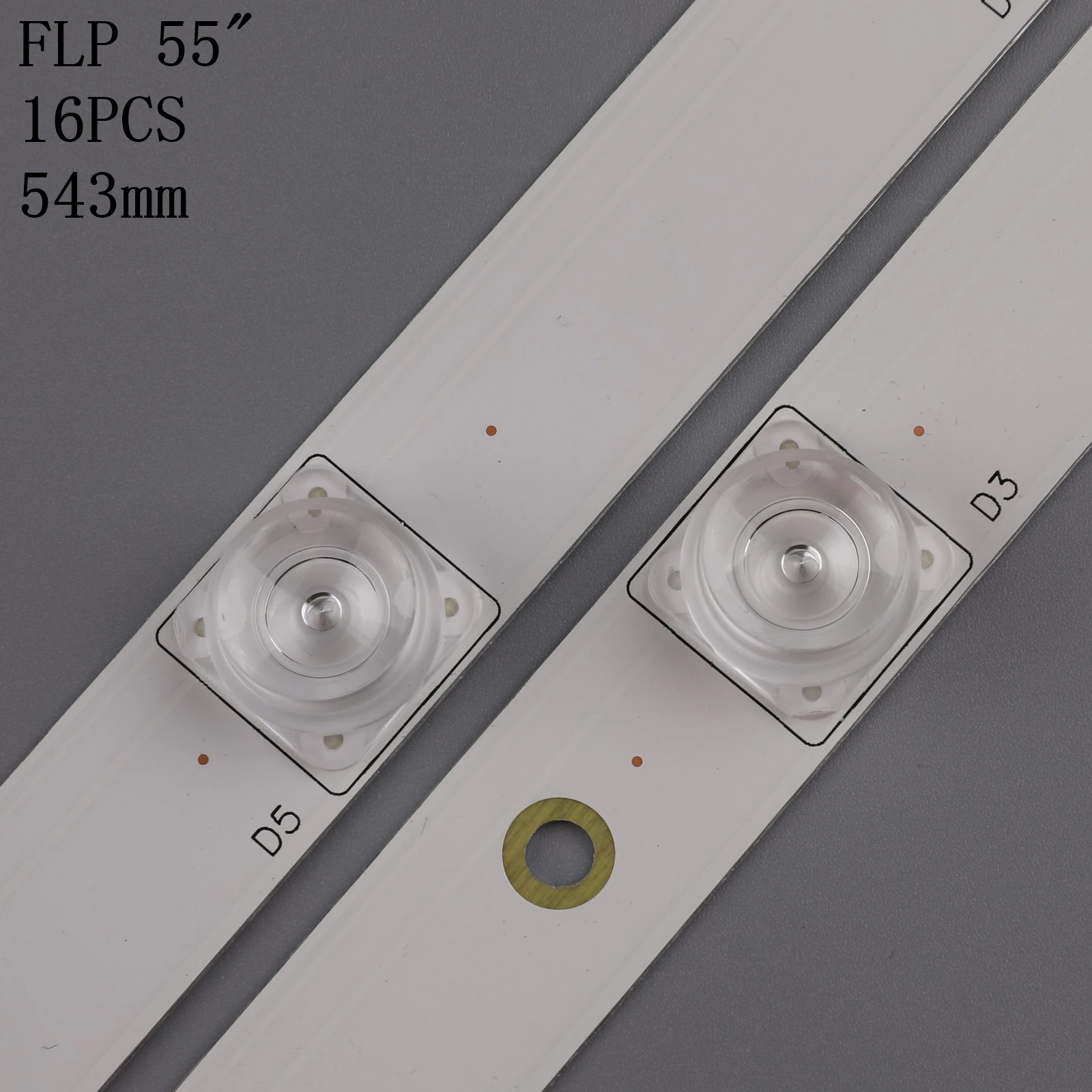 16 pcs LED backlight strip for Panasonic TX-55DX600E TX-55DX650B TX-55AX630B TX-55AX630E TX-55DX600B TB5509M 550TV01 550TV02 V4