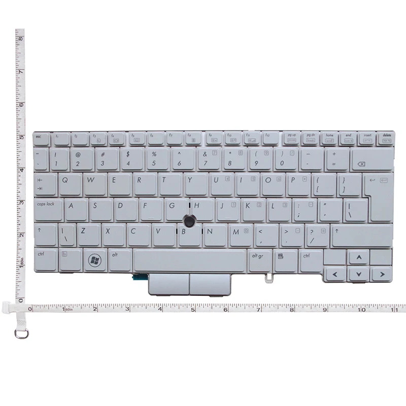 Новая английская клавиатура для ноутбука HP 2740 2740p 2740V серебристая США|keyboard for hp|laptop