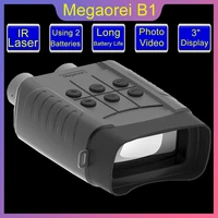 megaorei b1 newest hd infrared digital night vision binoculars hunting riflescope with 720p video recording 200 300m