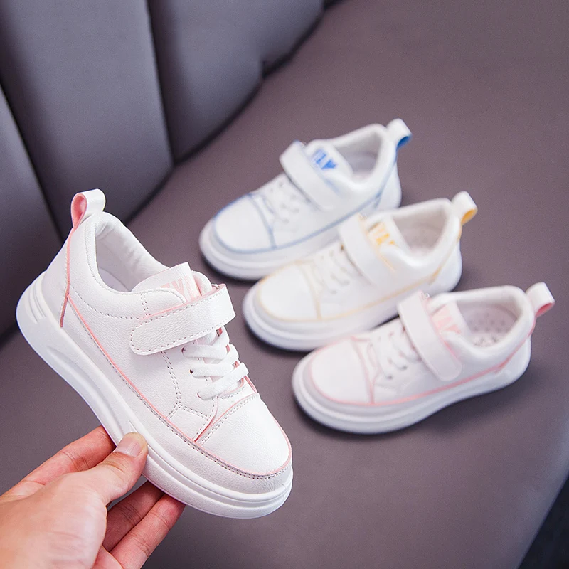 

Boys and girls sports shoes spring and autumn flat shoes children's shoes girls summer breathable running pink shoes wholesale