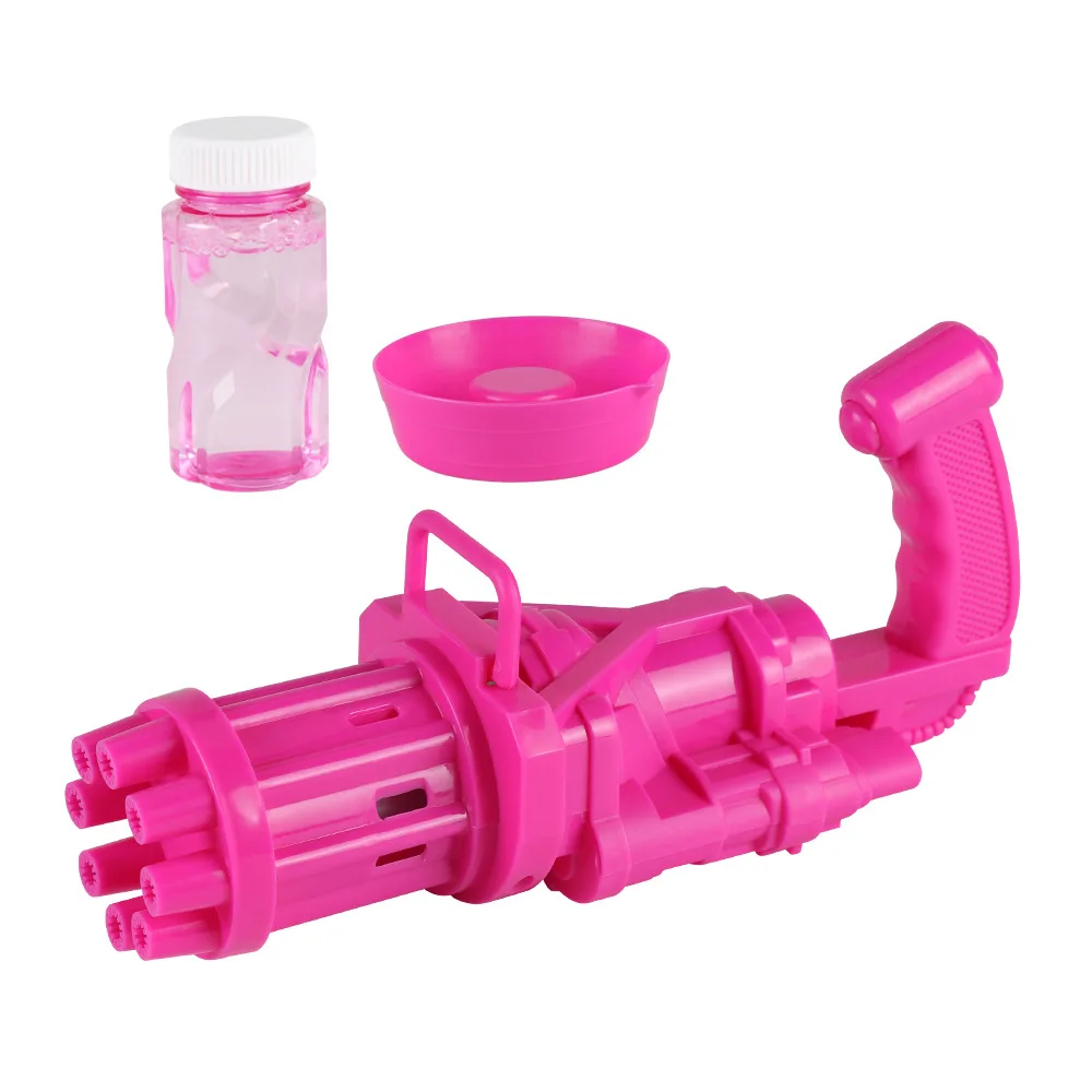 Пистолет пузырьковый Электрический в виде пузырька детская игрушка летняя