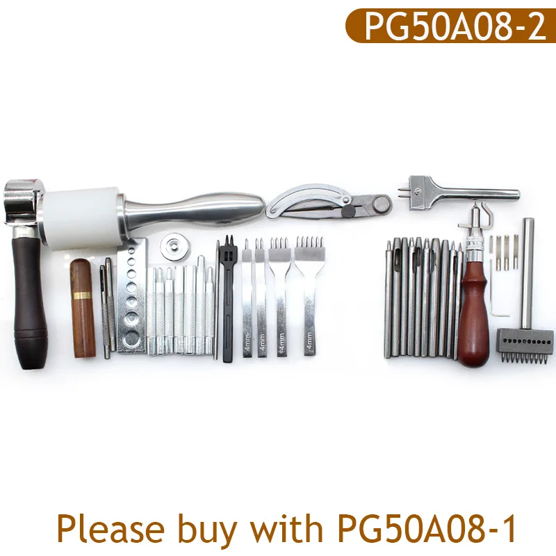 High Quality Tools for Leather Craft Sewing DIY Hand Stitching with Groover Awl Edge Creaser Mat Working New|Наборы инструментов