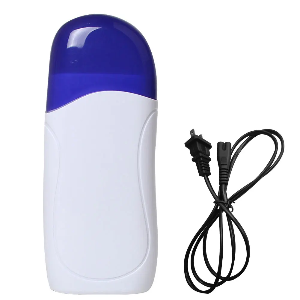 

Portable Mini Wax Machine Kit Roll On Wax Heater Depilatory Wax Beans Heater With Waxing Strips Hair Removal Warmer 100g