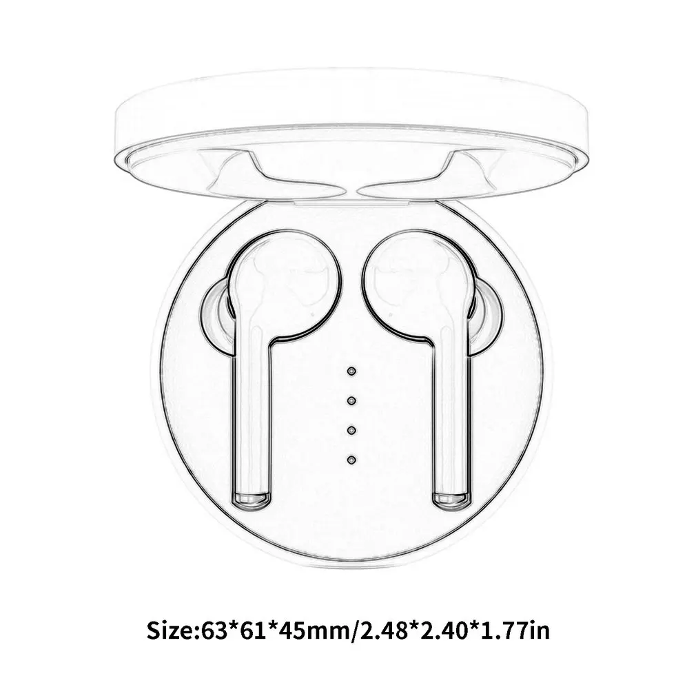 Tw40 Ture беспроводные наушники Super Bass Hifi Стерео Гарнитура Hands-Free Call спортивные двойные наушники для смартфонов