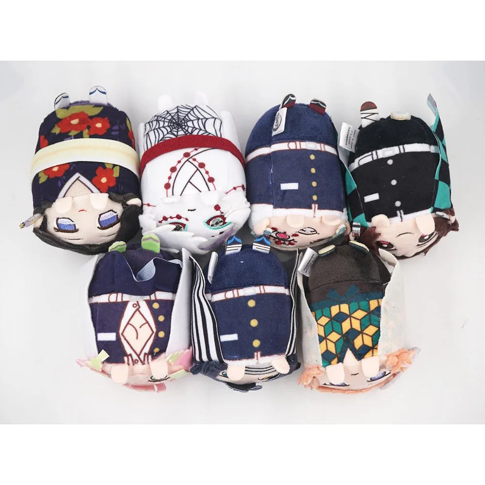 Плюшевый брелок для ключей Kanroji Mitsuri Kamado Tanjirou Uzui Tengen Iguro Obanai Rui Tamayo 9 см|Брелоки| |
