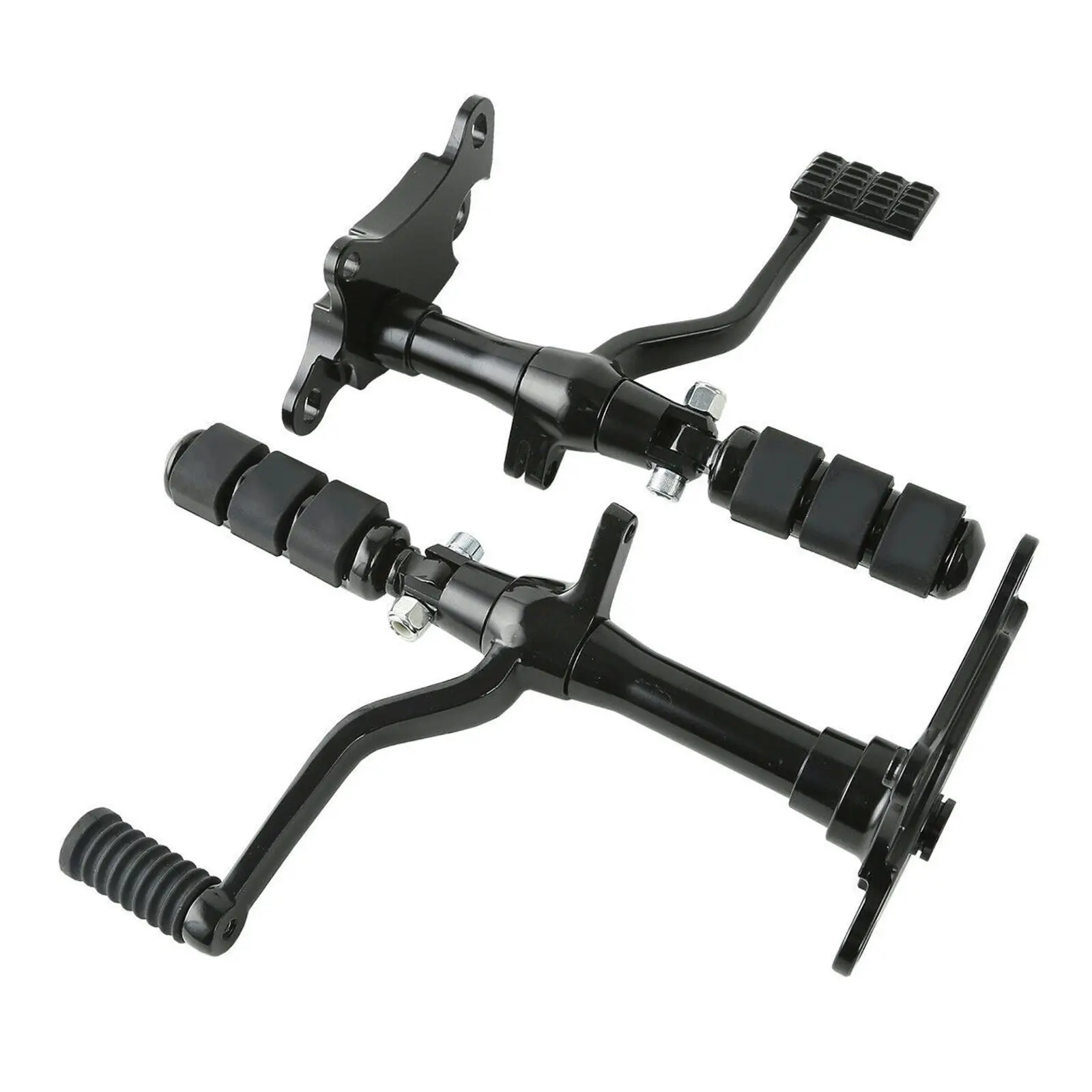 Передний контроллер мотоцикла полные тяги рычагов Peg Для Harley Sportster XL 883 1200 1991