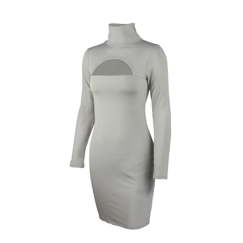 Осень-зима 2020 новое приталенное платье женские Сексуальные облегающие