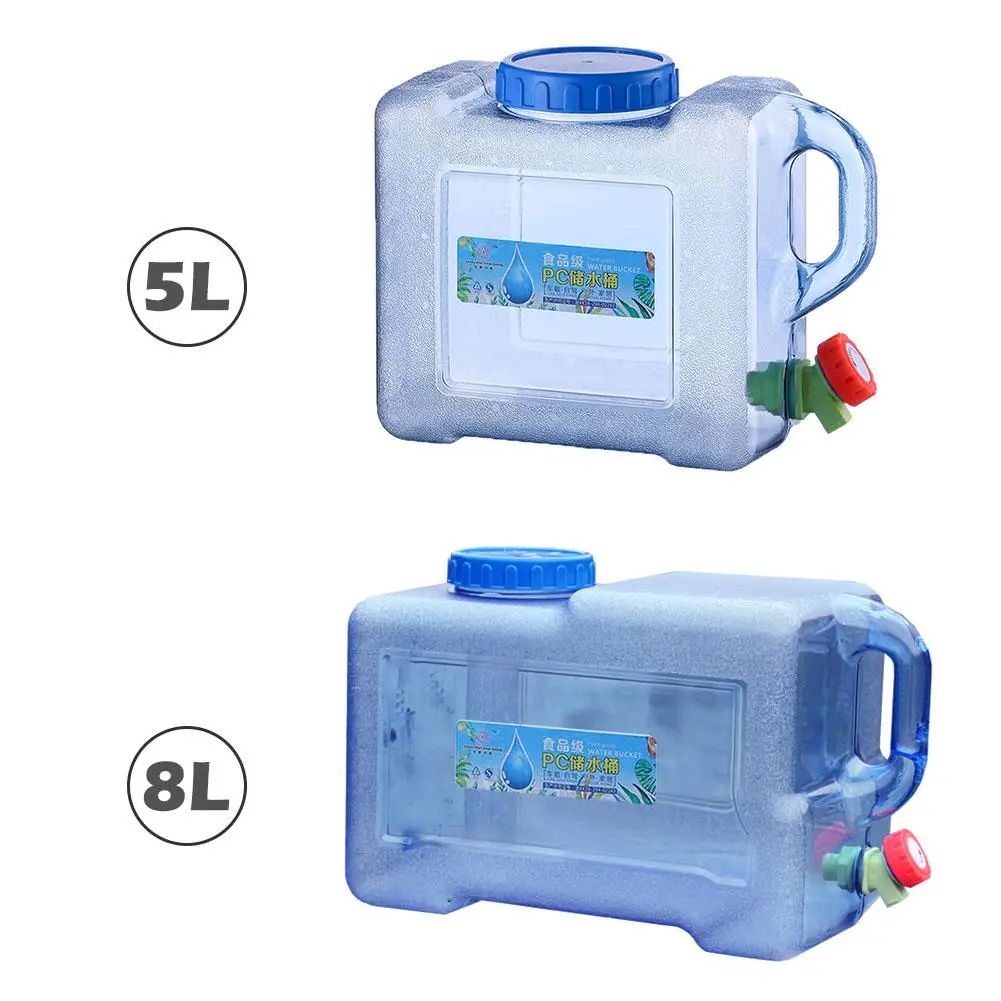 5L 8L 12L 18L автомобильное водительское ведро для воды PC утолщенный кемпинг бак