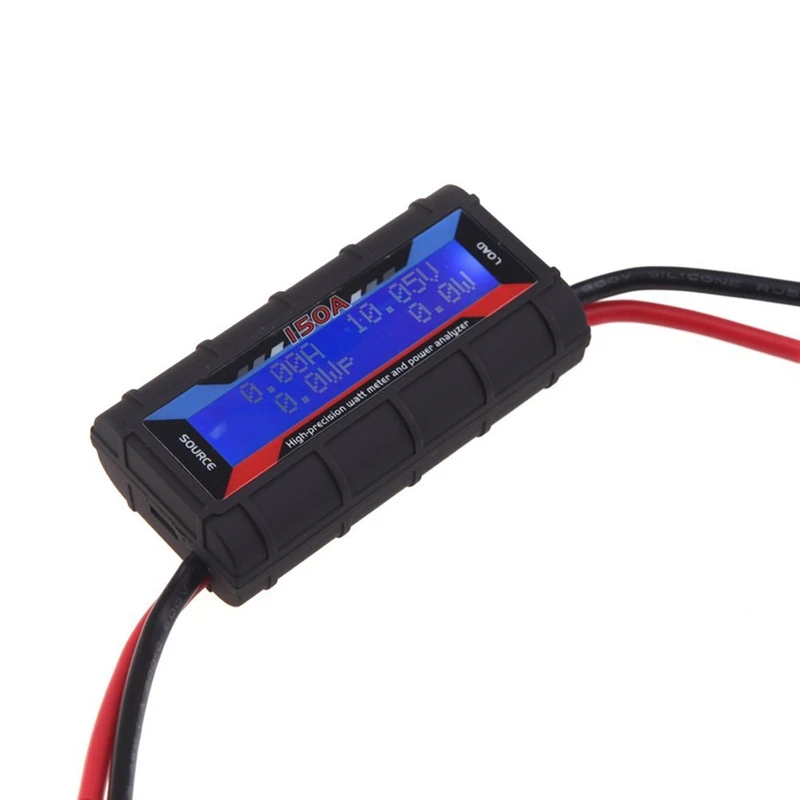ваттметр цифровой FT08 RC 150A Высокоточный Ватт метр и анализатор мощности с ЖК
