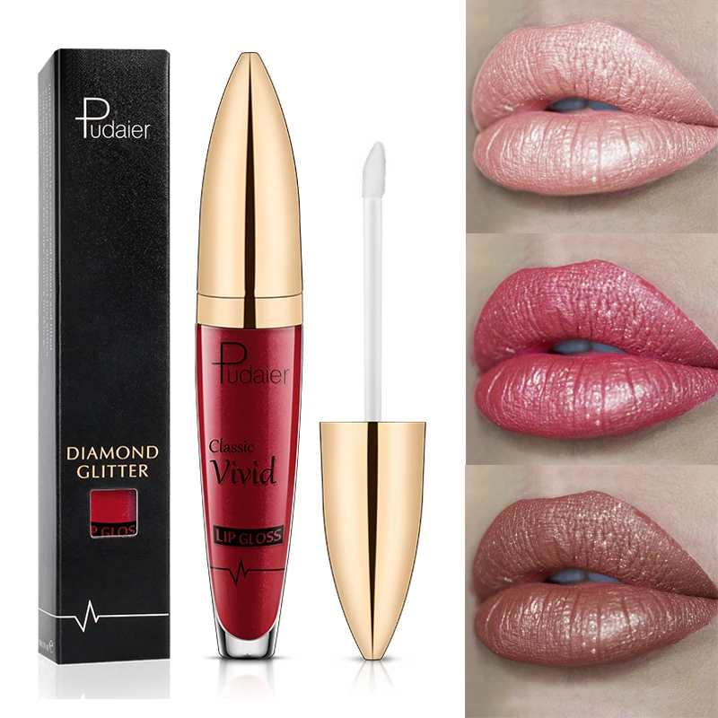 Блестящий бархатный блеск для губ Pudaier матовый пигмент 18 цветов водостойкий