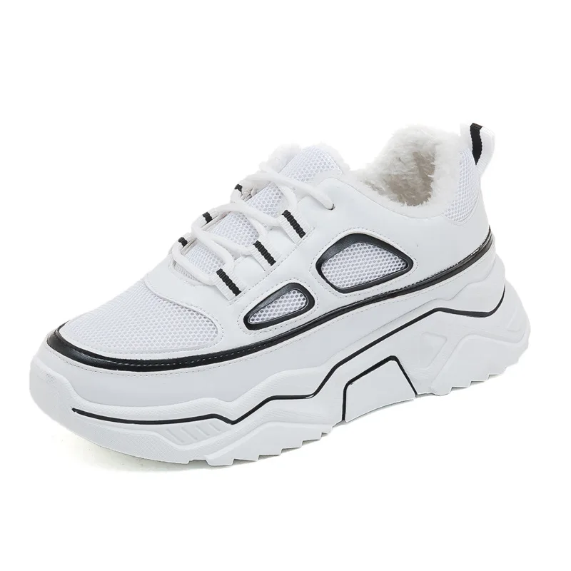 New Fashion Sneakers Women's Wild Shoes Lace up Casual walking running sneakers boots for women zapatos mujer Y11-22 | Обувь