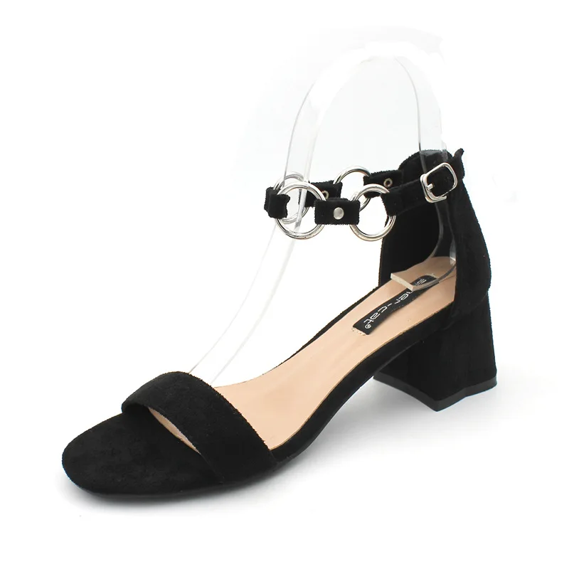 

2020 1112 Summer Rome Style sandals Open Toe Sexy Nightclub Stiletto Female Pump Women's Shoes