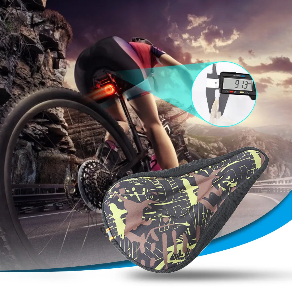 Велосипедное Сиденье 3D велосипедное седло чехол мягкий удобный пенопластовое