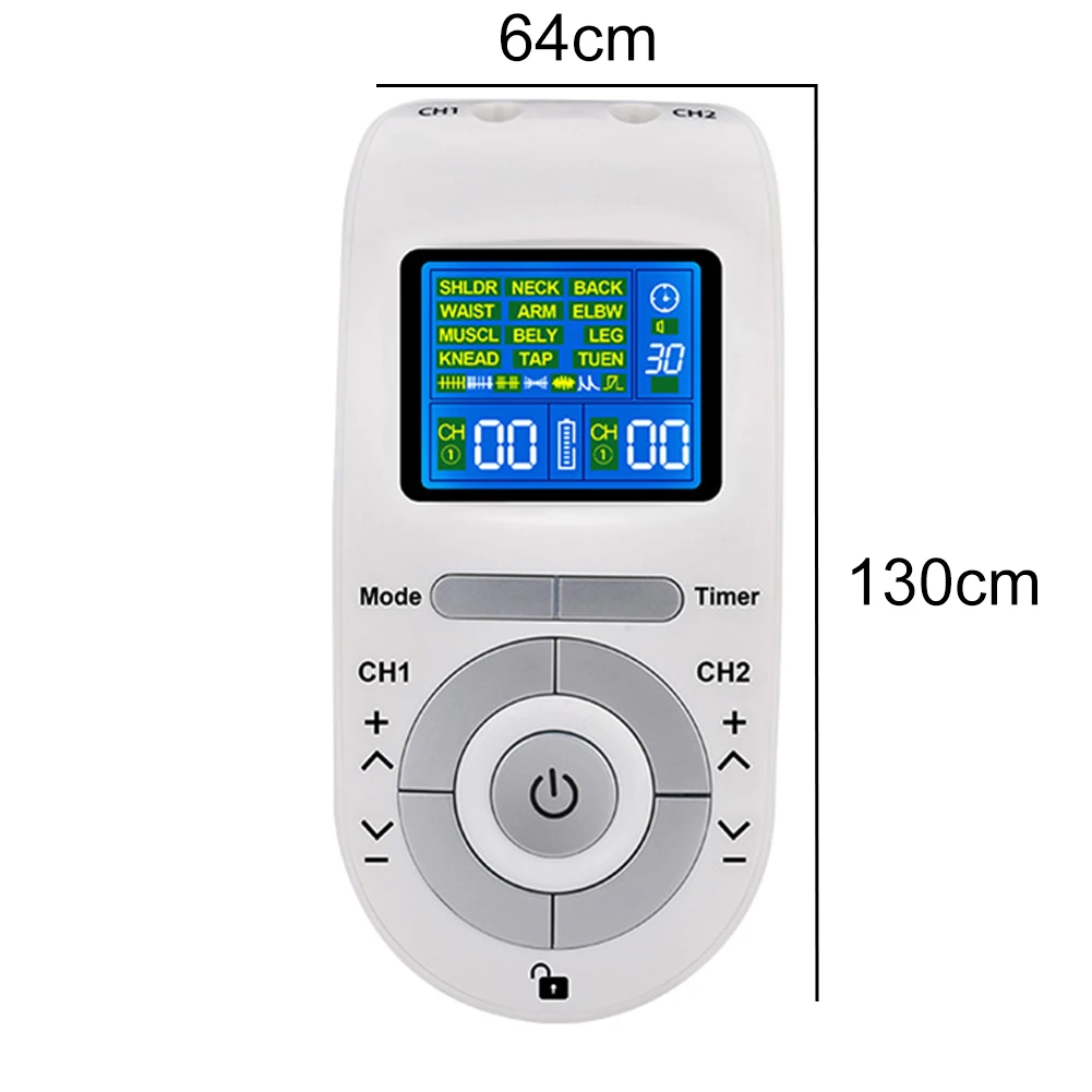 9 режимов электронная терапия тела шеи массажер Пульс Меридиан машина