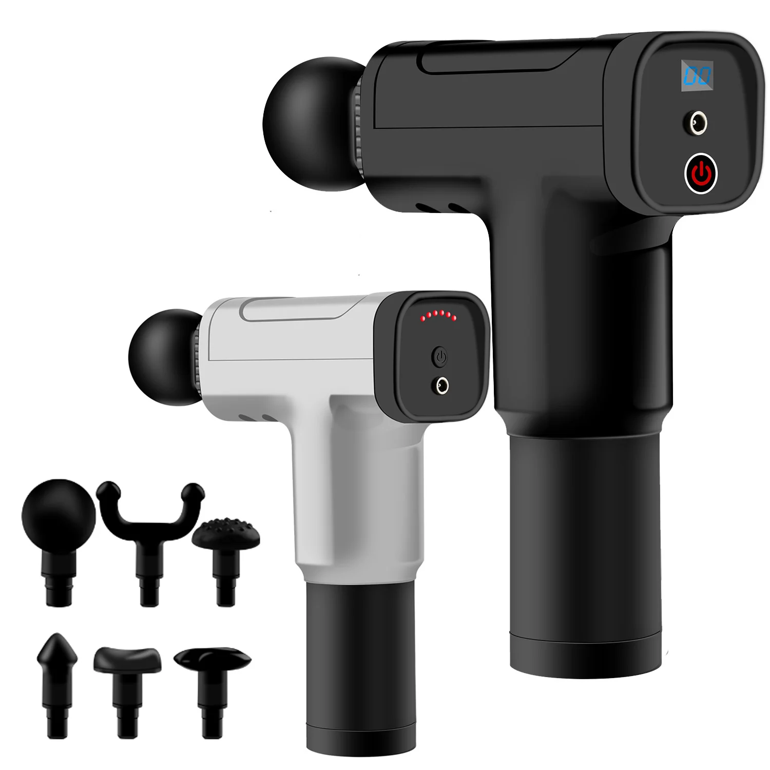 Высокоскоростной Вибрационный массажер для мышц пистолет фитнеса разложение