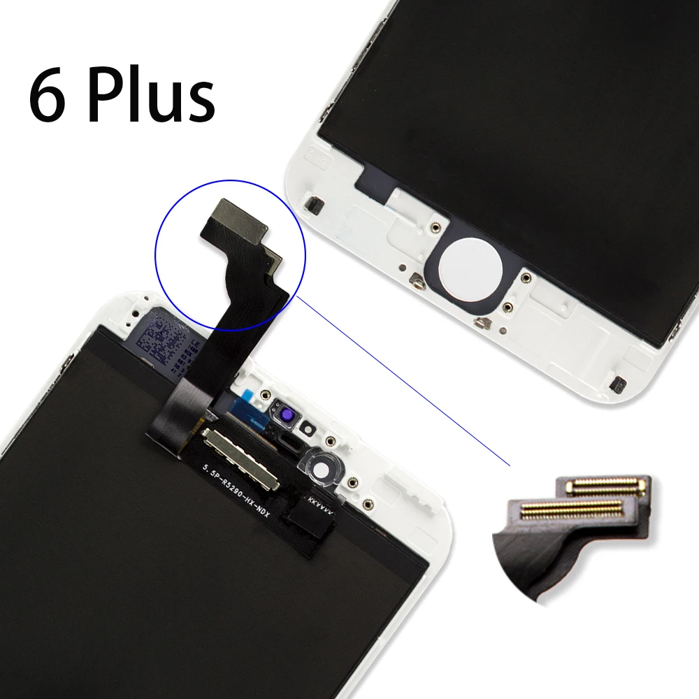 Экраны для мобильных телефонов Pantalla для iPhone 6, 6G, A1586, A1589, A1549, замена дисплея, 3D сенсорный дигитайзер, сборка экрана, без битых пикселей