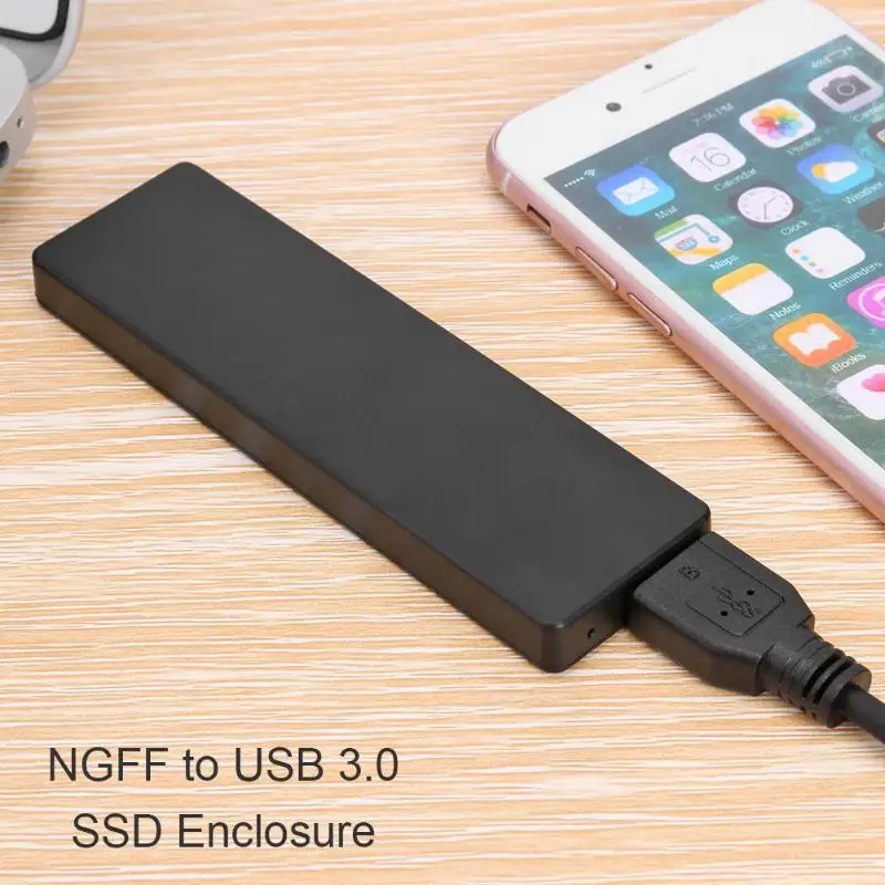Чехол NGFF для жесткого диска SATA M.2 на Type C USB 3 0/3 1 SSD M2 2242 2260 2280|Корпус диска| |