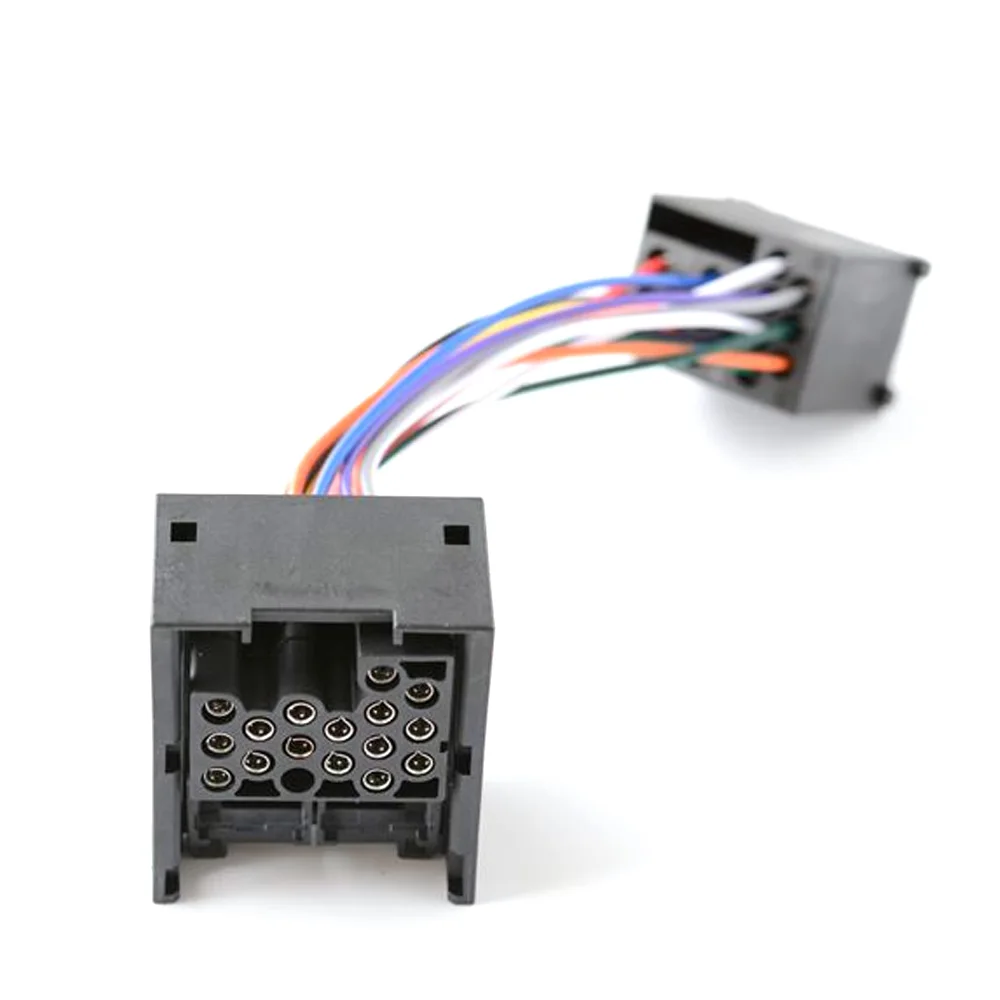 Автомобильный адаптер жгут проводов 17 Pin ISO для BMW 1996-2001 E46 E39 CD радио аудио стерео