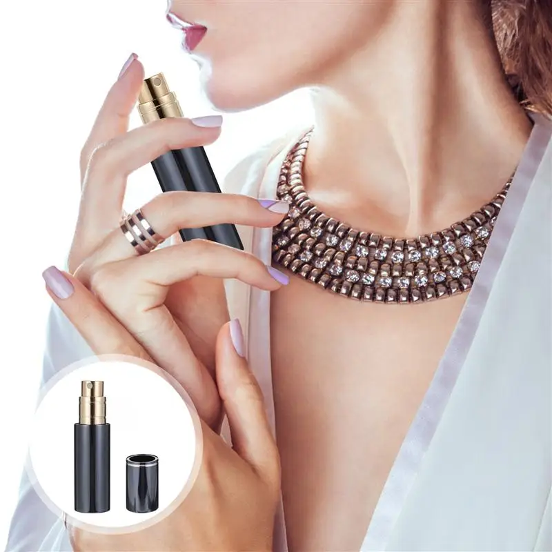 

1pc 5ml Portable Bottom Pump Refillable Perfume Atomizer Perfume Sprayer Sub Bottle Perfume Bottle