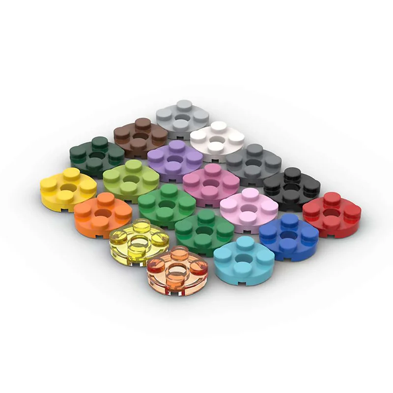 

Пластина 2x2 круглая с отверстием оси (с отверстием оси) 4032 MOC строительные блоки кирпичные детали 50 шт./лот