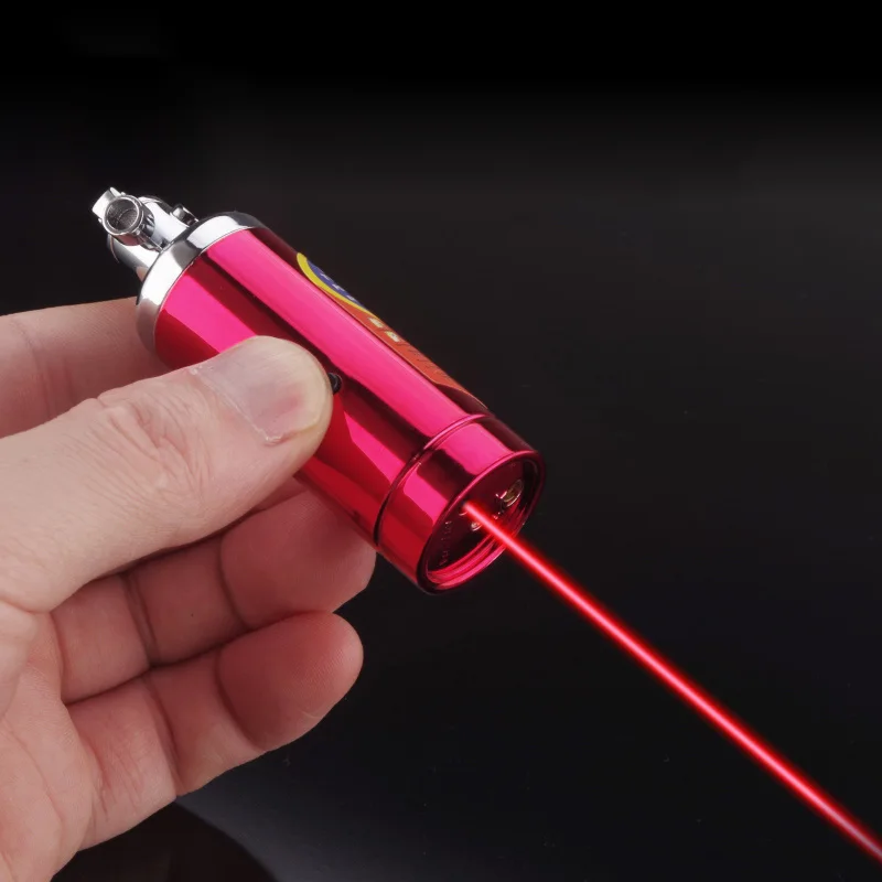 100pcs/lot Metal Butane Lighter Funny Fire Extinguisher Shaped Creative Gas Lighters Refillable for Men Cigarette Accessory | Дом и сад