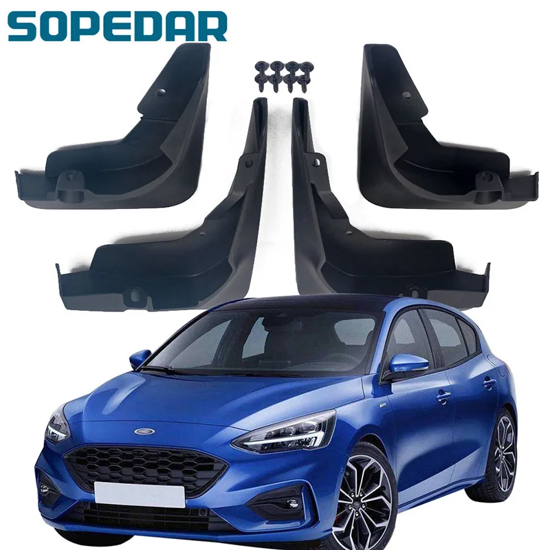 

4 шт., передние и задние щитки от грязи для Ford FOCUS ST 2019