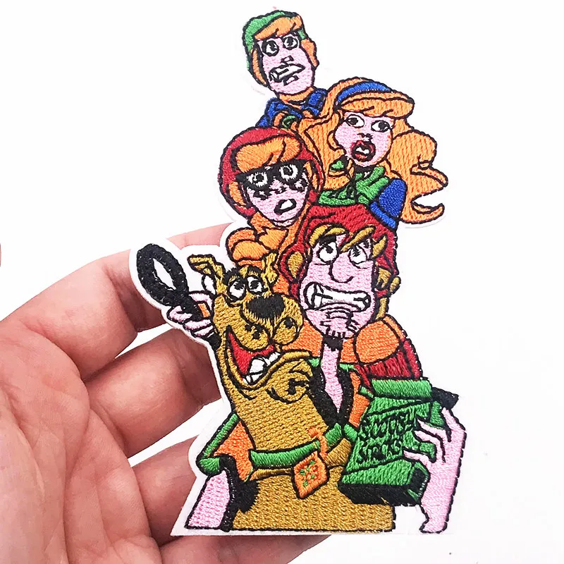 1 шт. мультяшный значок Скуби Ду из аниме аппликация на железной ткани наклейка