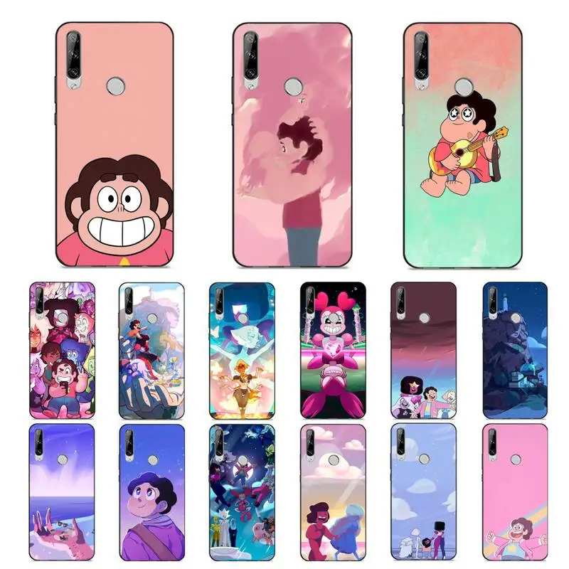 

YNDFCNB Steven Universe Phone Case for Huawei Y 6 9 7 5 8s prime 2019 2018 enjoy 7 plus