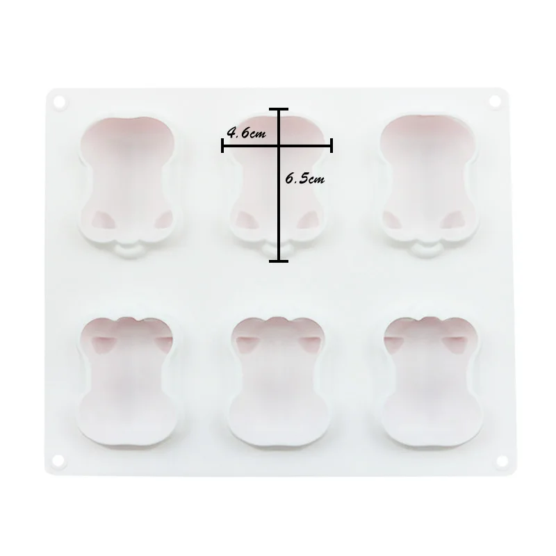 Силиконовые формы для мыла свинья рукоделия изготовления торта кексов маффинов