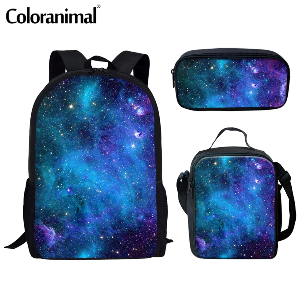 

Coloranimal Pretty Galaxy 3D Print Children School Backpack for Boys Kid School Bags for Girls Kids Bag Toddler Mochila escolar