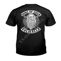 son of odin valhalla viking t shirts classic t shirt summer cotton t shirts women for men casual tees short sleeve