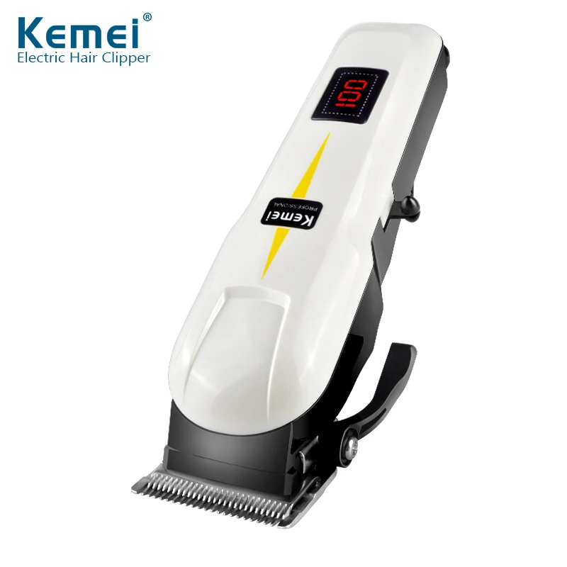 

Kemei KM-809A Hair Salon Household LCD Display Hair Clipper Noise Reduction Electrodeless Fine-tuning Electr