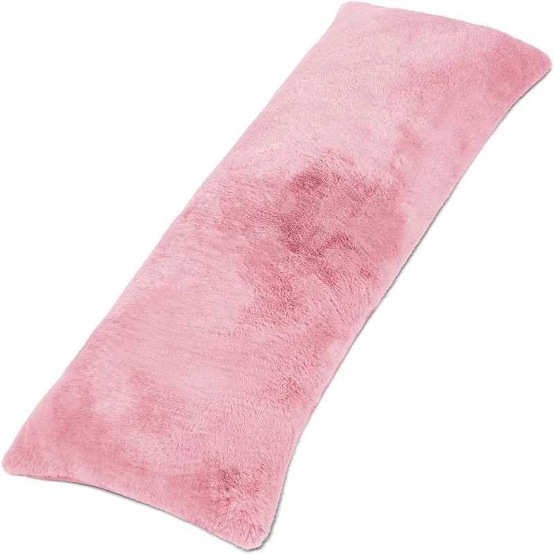 Case Soft Flannel Long Pillow Case Couple Large Size Comfort