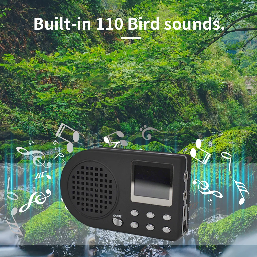 Электроника ЖК-дисплей охотничий Mp3 звуковой плеер для птиц беспроводной пульт
