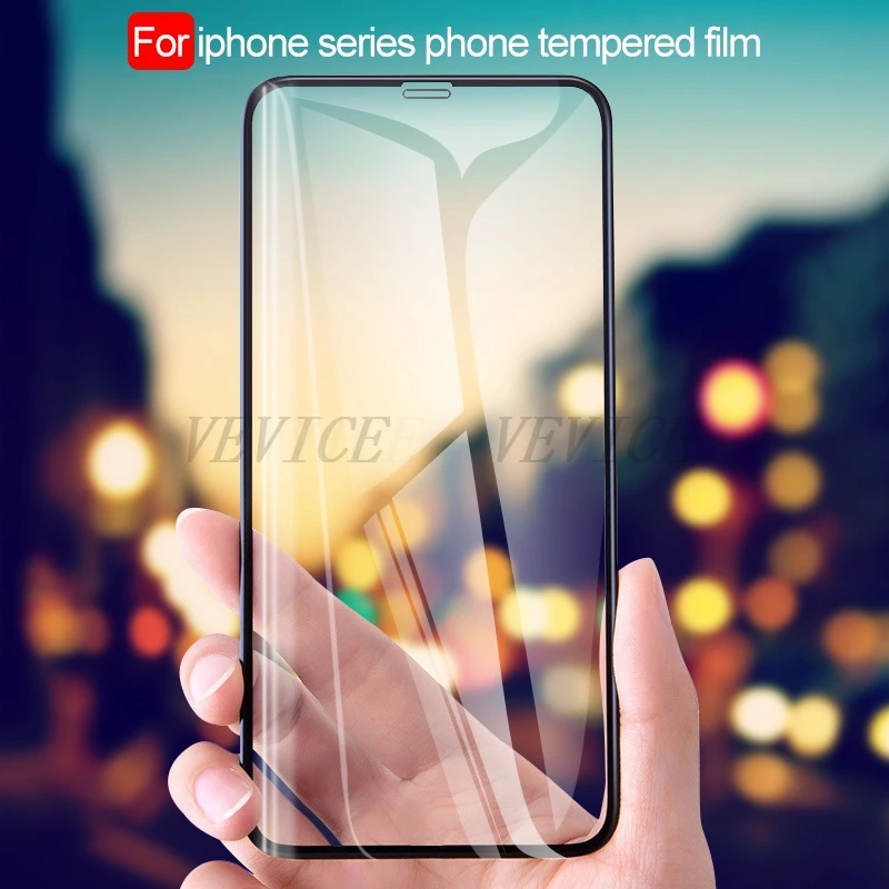 HD Anti-Scratch Tempered Glass For iPhone X XR XS Max 7 8 6 6s Plus Cover for 11 Pro 5 5S SE Screen Protector |