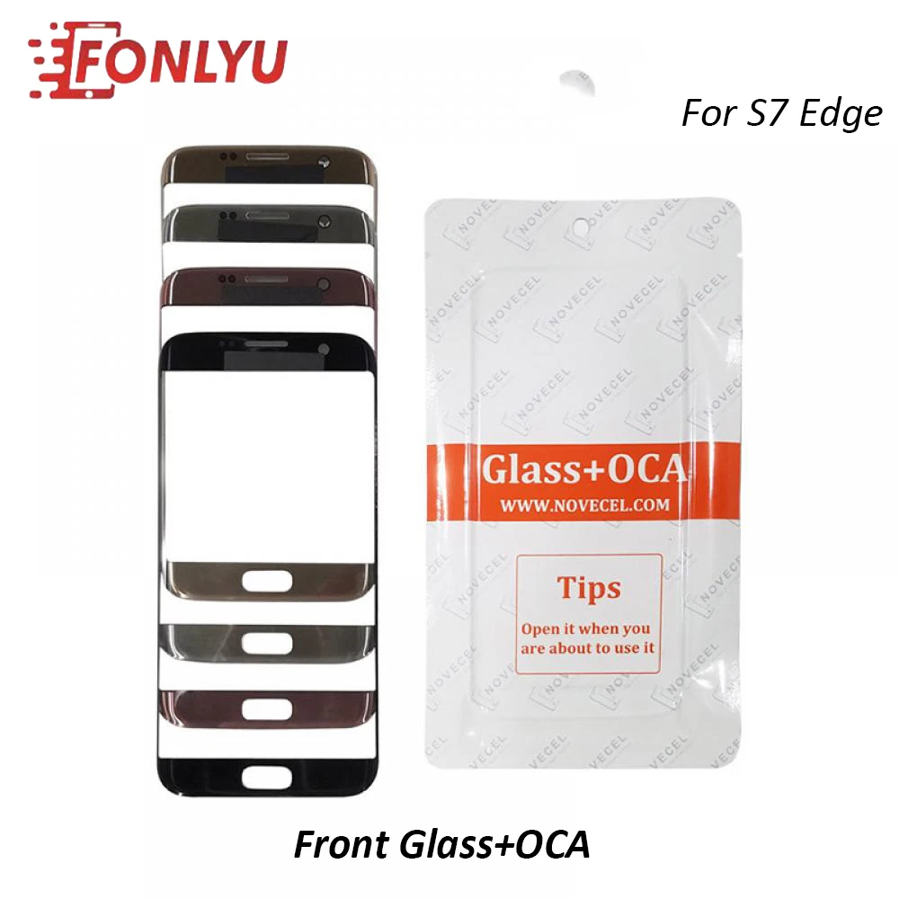 5 шт. OCA клеевая пленка ламинированное внешнее Переднее стекло для Samsung Galaxy S7 Edge G935
