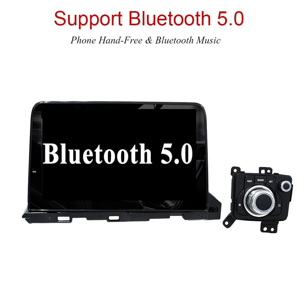 YAZH 9 0 &quotIPS Android Pie Auto Radio Playe для Mazda 6/ Atenza 2019 с SWC /4K видео/Встроенный зеркальный канал
