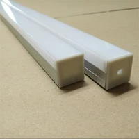 free shipping wholesale price high quality square shape aluminum channel for led strips housing 1mpcs