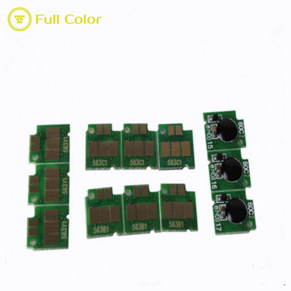 Полноцветный LC 563 LC563 картридж чип автоматического сброса KCMY совместимый для Brother