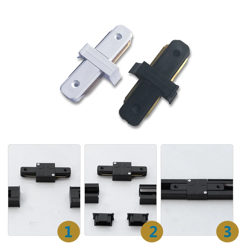 Светодиодный Универсальный рельсовый светильник направляющий 1 м из алюминия 0 5