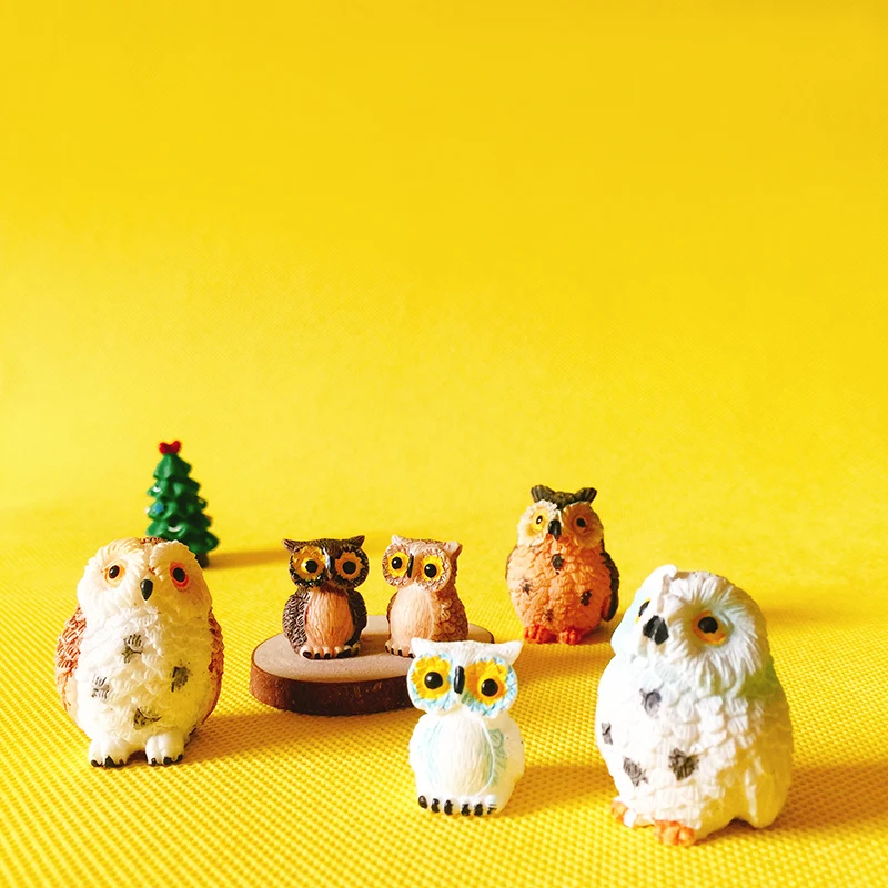 1 шт./Совы/миниатюры/милый/Сказочный Садовый Гном/искусственные