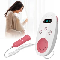 prenatal fetal doppler baby heartbeat monitor heart rate detector sonar doppler waterproof no radiation for pregnant women
