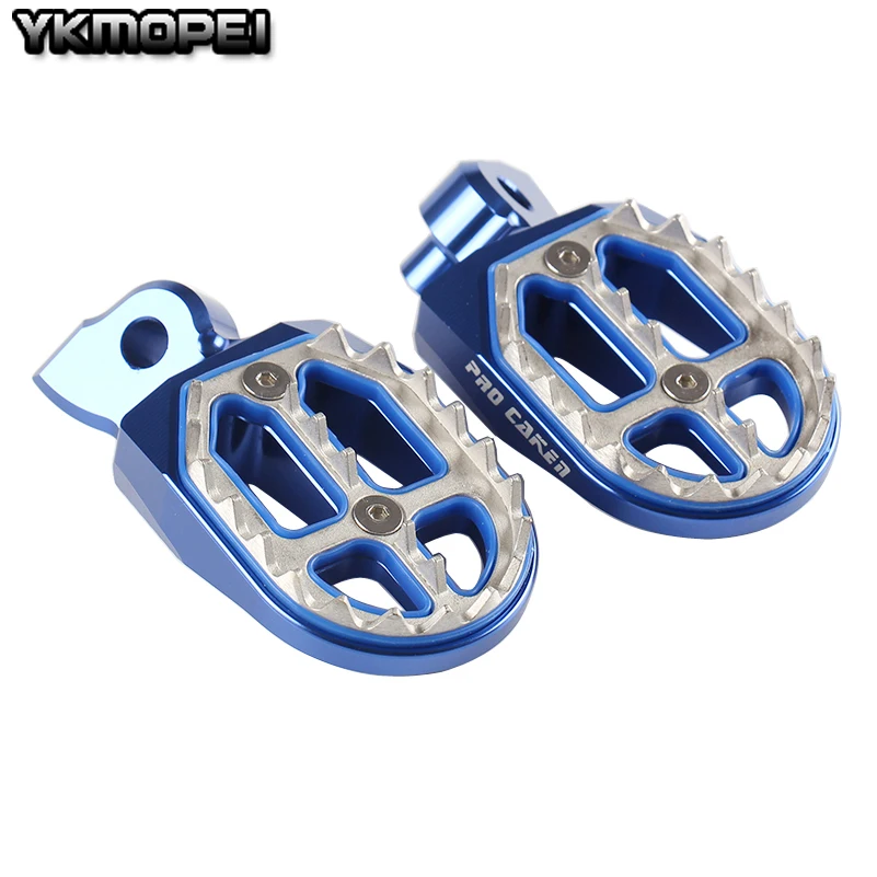 ЧПУ Заготовка MX подножки педали для YZ YZF WRF YZ85 125 250 YZ250F YZ450F WR250F WR450F Мотокросс Эндуро