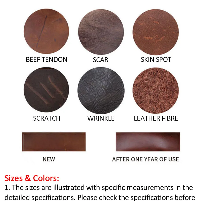 Coffee Leather Tote Bag | Aurora™