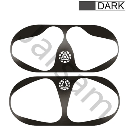 BlackTriangle Горячая Распродажа, металлическая Пылезащитная наклейка для Apple AirPods, чехол, пылезащитная защитная наклейка, защитная пленка, аксессуары для Air Pods - Цвет: BlackTriangle