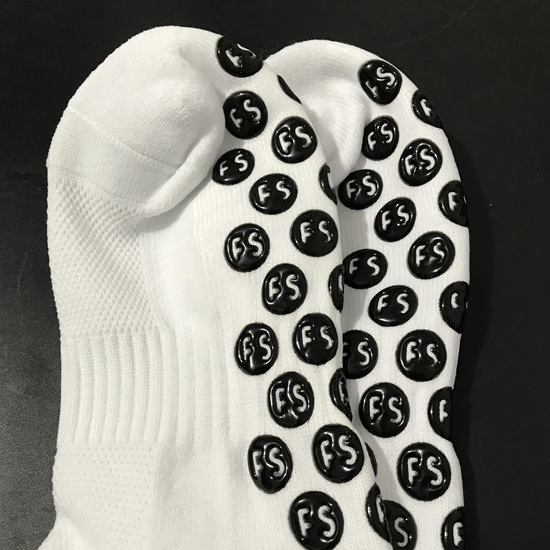 

Compression Anti Slip Football Socks Cotton Round Silicone Suction Cup Grip Soccer Sport Men Baseball Rugby Socks Size Eu 38-46