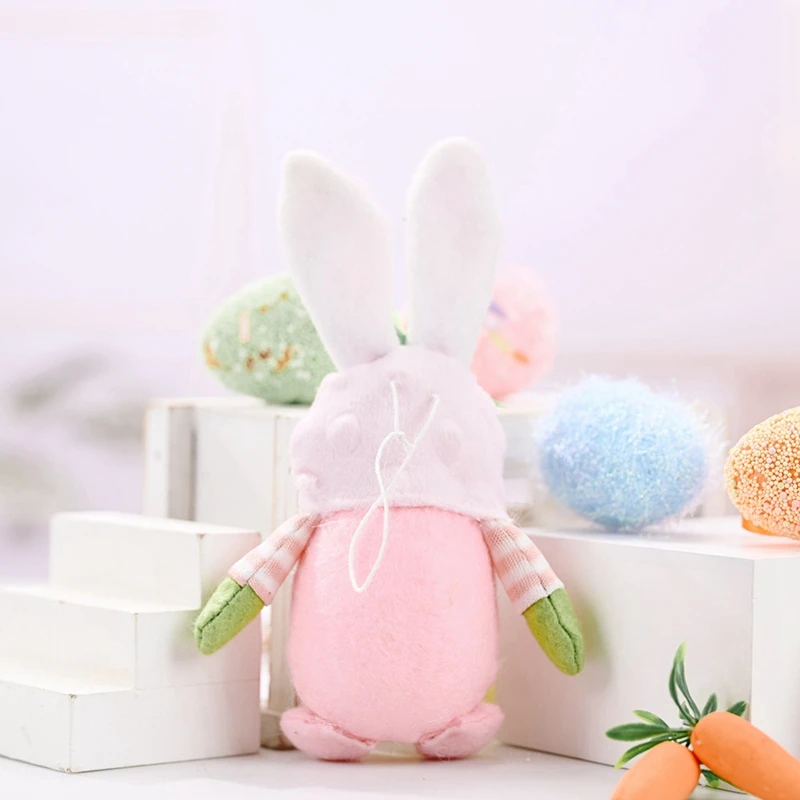 

Easter Gnomes Bunny Decor Dwarf Faceless Plush Home Party Kids Toys