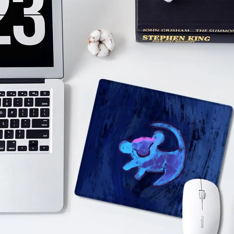 Дизайнерский офисный коврик lion king simba нескользящий для мыши игровой маленького