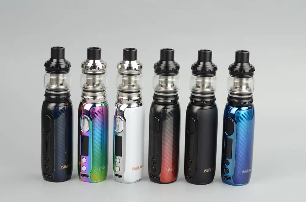 Оригинальный Eleaf iStick оправа C Комплект 80 Вт TC Box Mod с MELO 5 майка и EC-M 0.15ohm катушки Тип
